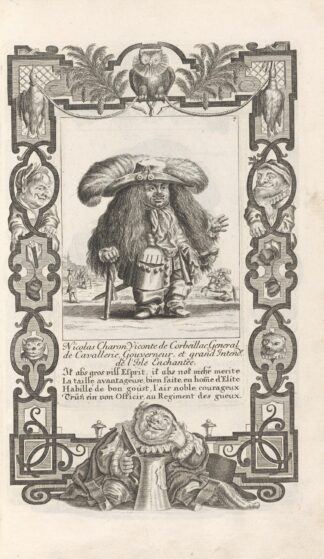 Nicolas Charon, Viconte de Corbeillac, General de Cavallerie, Gouverneur, et grand Intend.t de l’Isle Enchantée, Pl. 7 by Elias Baeck