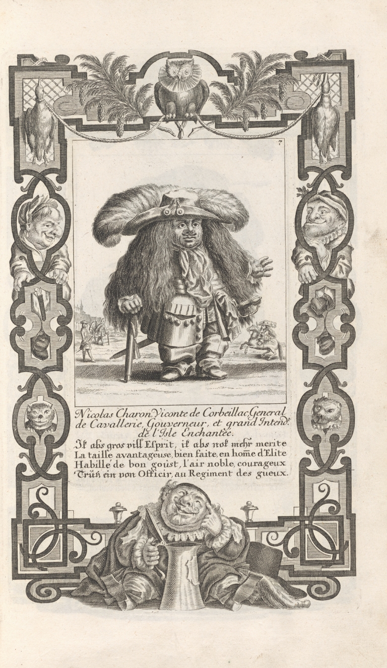 Nicolas Charon, Viconte de Corbeillac, General de Cavallerie, Gouverneur, et grand Intend.t de l’Isle Enchantée, Pl. 7 by Elias Baeck