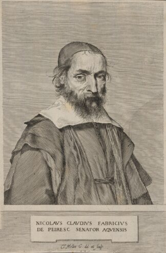 Nicolas Claude Fabri de Peiresc Senator of Aquensis by Claude Mellan