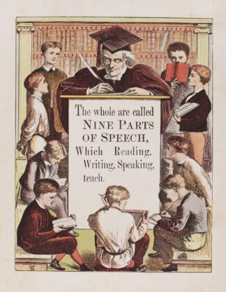 Nine parts of speech by Walter Crane