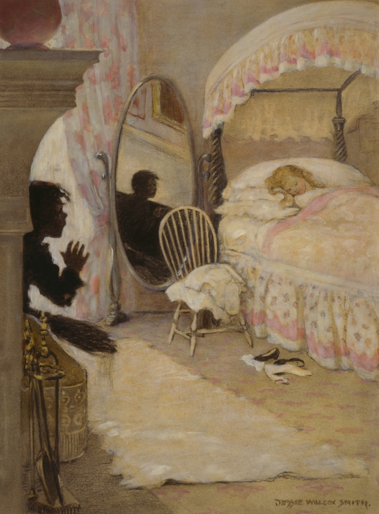 No, she cannot be dirty by Jessie Willcox Smith