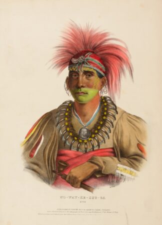 No-Way-Ke-Sug-Ga. Otoe by Charles Bird King