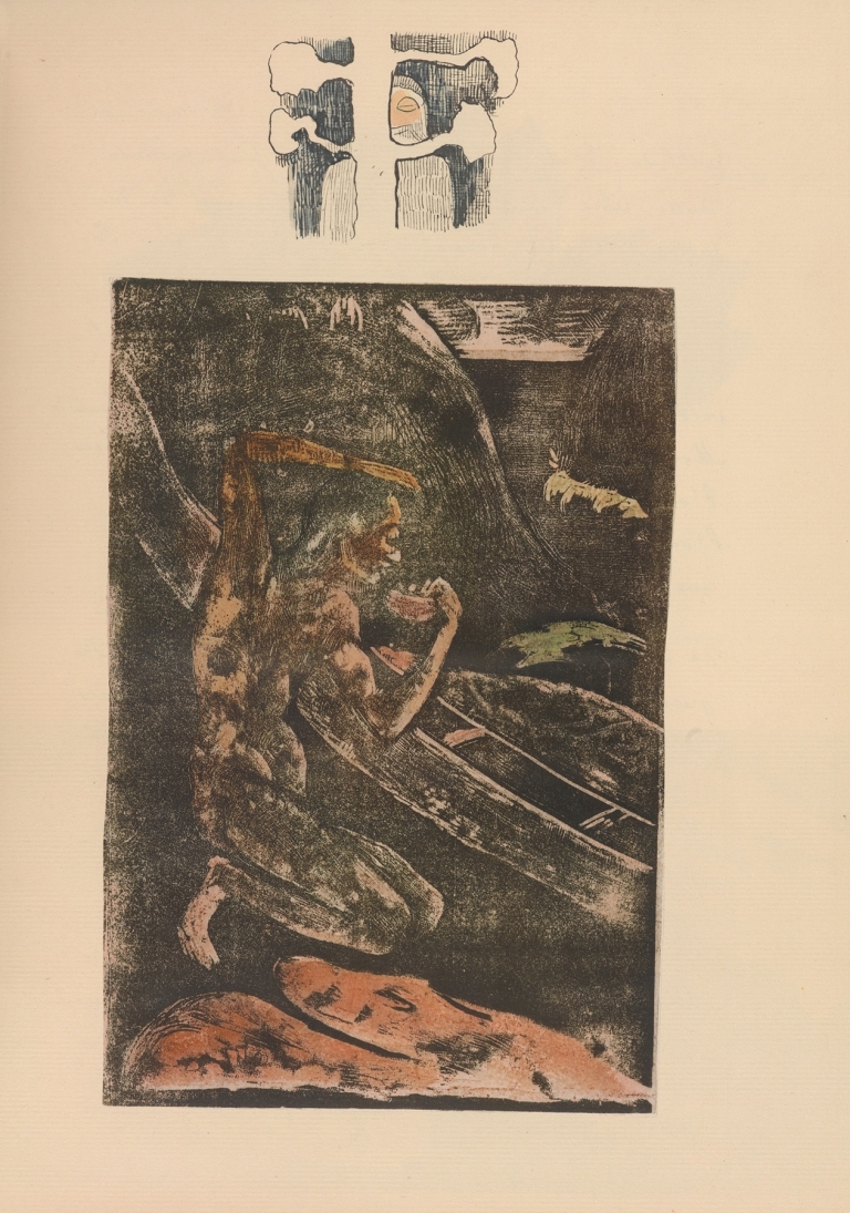Noanoa Pl.19 by Paul Gauguin