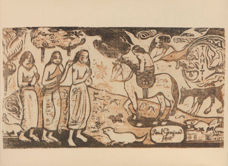 Noanoa Pl.46 by Paul Gauguin