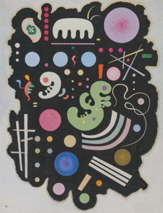 Noir bigarré by Wassily Kandinsky