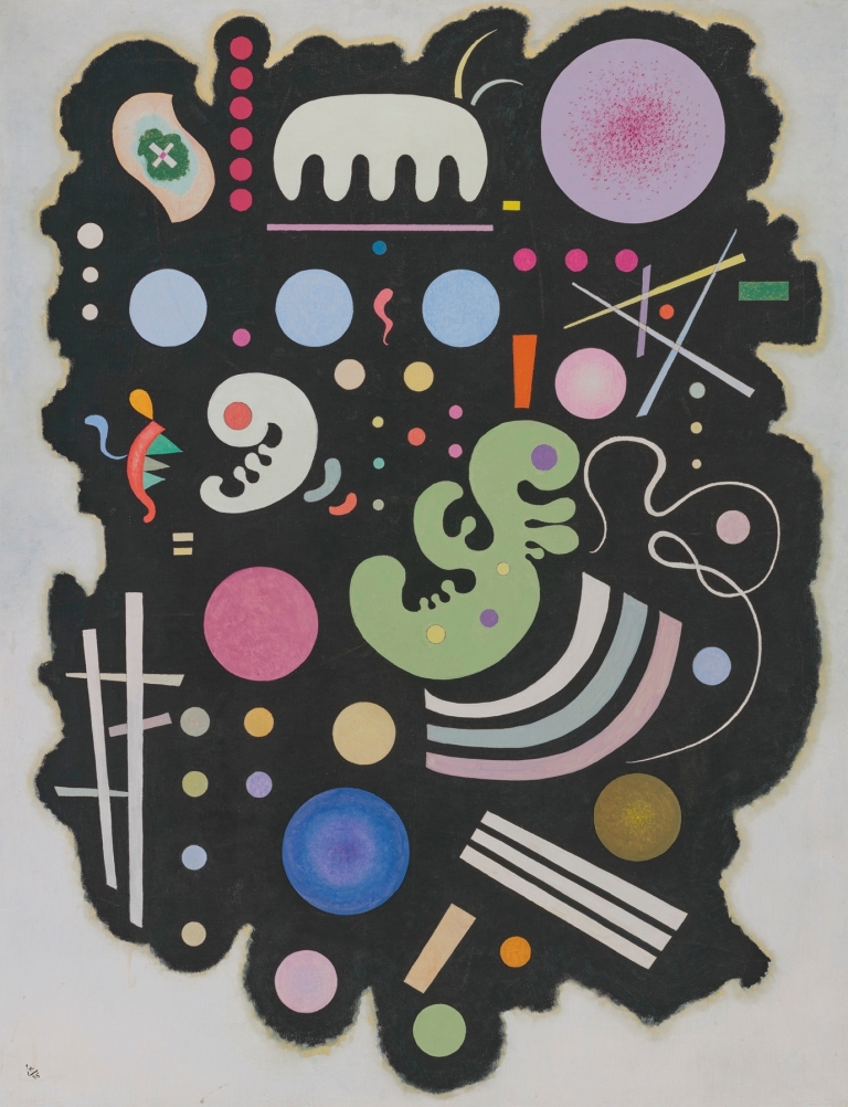 Noir bigarré by Wassily Kandinsky