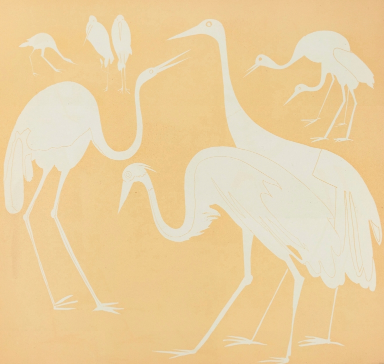 Nouvelles images à colorier, Des Oiseaux Pl.14 by Elena Pavlovna Gertik