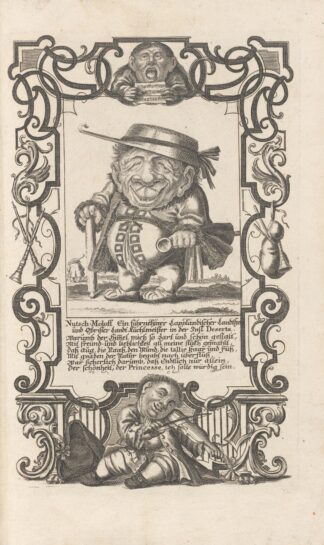 Nutsch-Moloff Ein führnehmer Lappländischer Landherr und obristen land Kuchlmeister in der Insl Deserta, Pl. 50 by Elias Baeck
