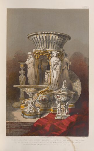 Objects selected from a dessert service presented by her majesty the queen to the emperor of Austria by Matthew Digby Wyatt