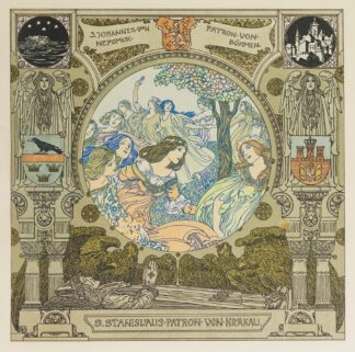 Oesterreichische Monatsbilder Pl.11 by Heinrich Lefler