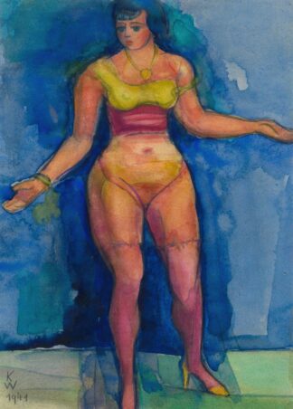 Ohne Titel; aus; ‘Die 150 Blätter’ XVIII by Karl Wiener