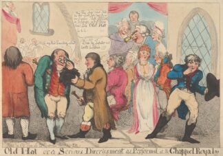 Old Hat or a Serious Divertisment as Performed at the Chappel Royal by John Cawse