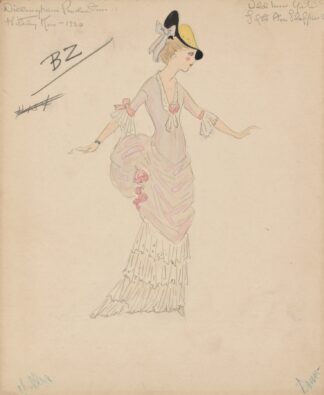 Old New York-Fifth Ave Flapper by Helen Marguerite O'Kane