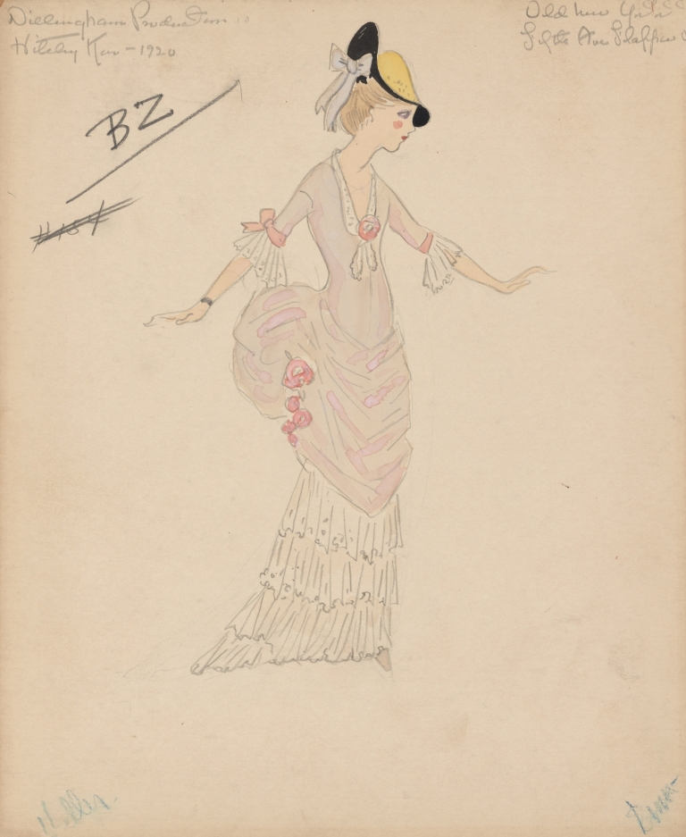 Old New York-Fifth Ave Flapper by Helen Marguerite O'Kane