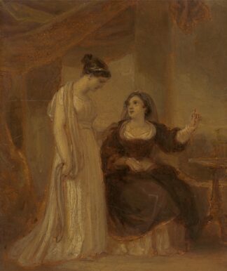 Olivia and Maria by Robert Smirke
