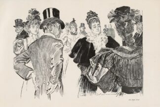 On Bond Street by Charles Dana Gibson