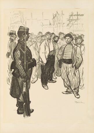 On Strike by Théophile Alexandre Steinlen