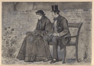 On the bench by Francis Arthur Fraser