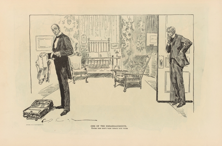 One of the embarrassments by Charles Dana Gibson