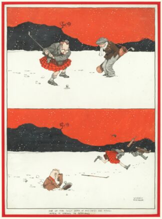 ‘One of the Silly Sort of Mistakes One Makes When it Snows in Scotland’ by William Heath Robinson