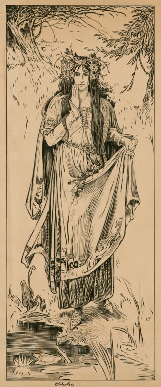 Ophelia by Louis Rhead