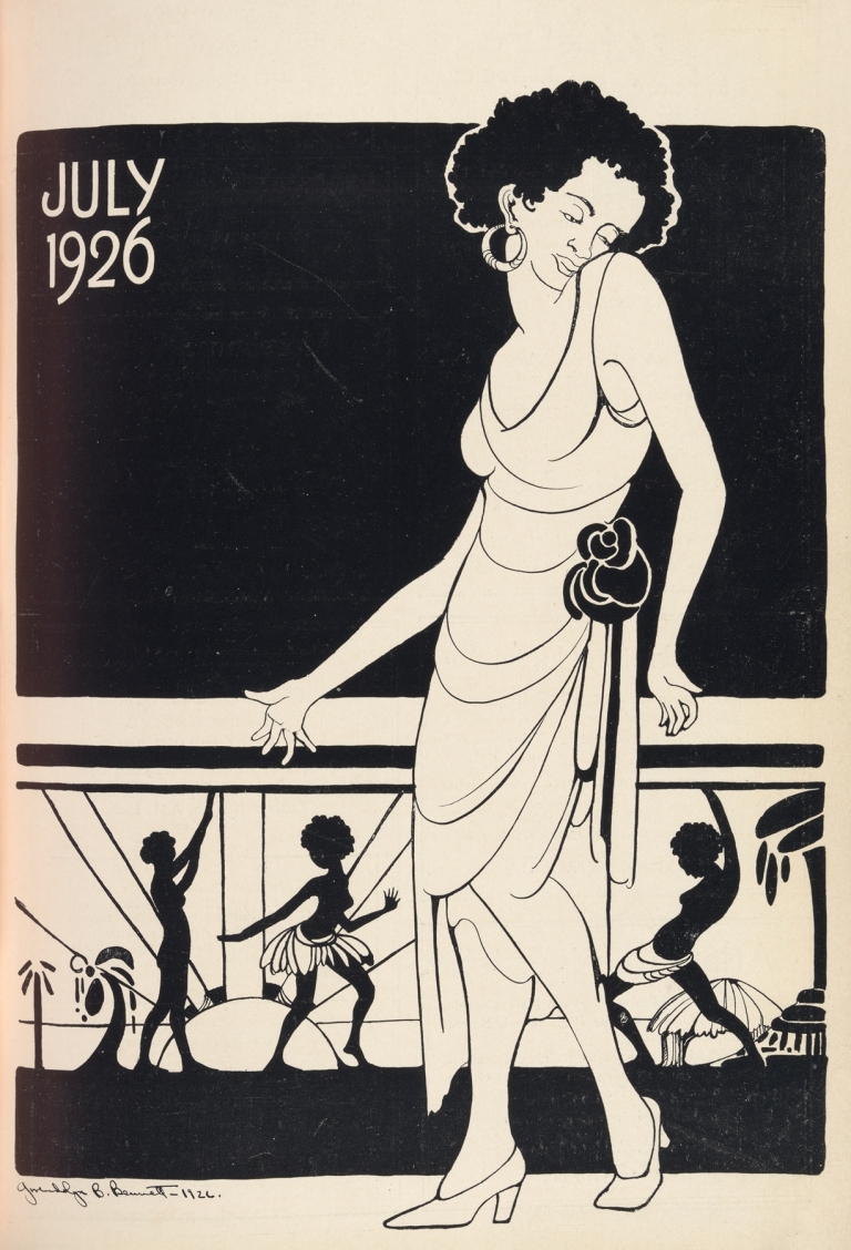 Opportunity Vol. 4, no. 43 Cover by Gwendolyn Bennett