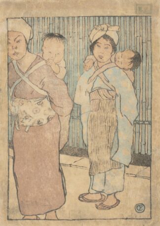 Orientálne matky s deťmi by Emil Orlik