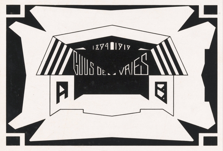 Ornament Guus de Vries 1894- 1919 by Samuel Jessurun de Mesquita
