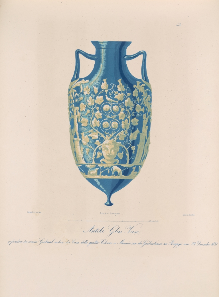 Ornamente aller klassischen Kunst-Epochen nach den Originalien in ihren eigenthümlichen Farben Pl.053 by Wilhelm Zahn
