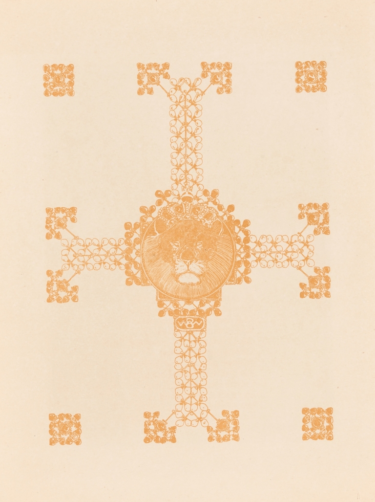 Ornamentiek en een gekroonde leeuw by Bernard Willem Wierink