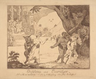 Orpheus and Euridyce. by Anonymous