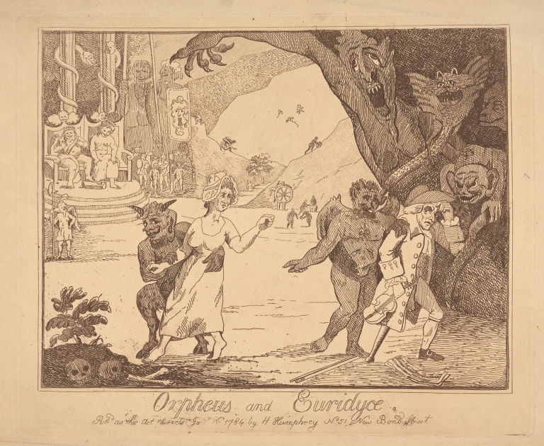 Orpheus and Euridyce. by Anonymous