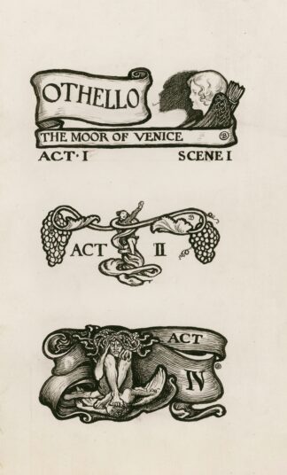 Othello; Headings by Byam Shaw