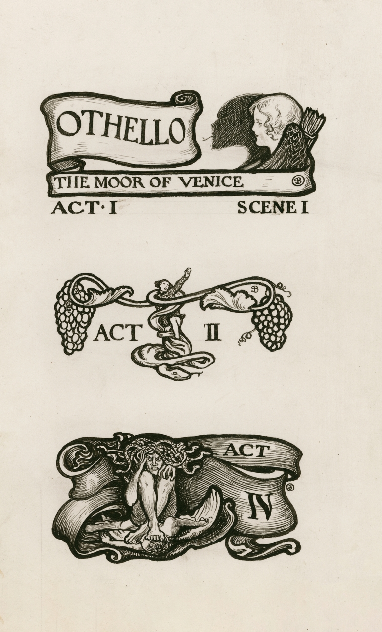 Othello; Headings by Byam Shaw