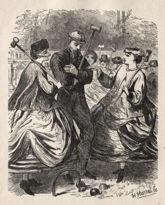 Our Croquet Party by George Du Maurier