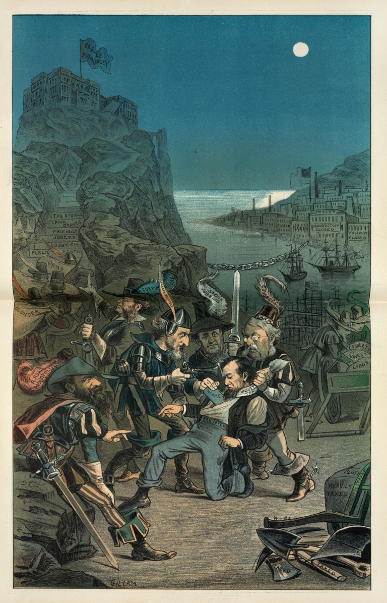 Our robber barons by Bernhard Gillam
