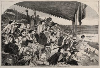 Our Watering Places – Horse Racing at Saratoga by Winslow Homer
