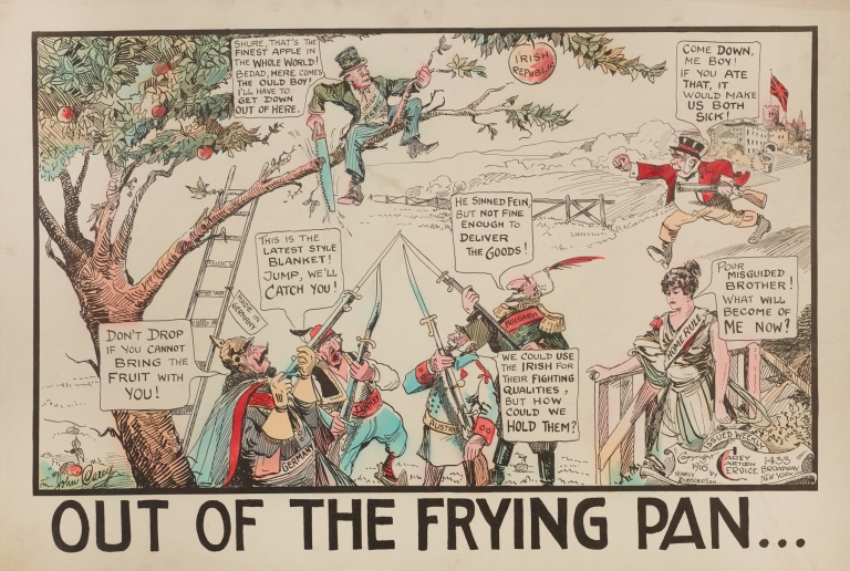 Out of the Frying Pan by Carey Cartoon Service