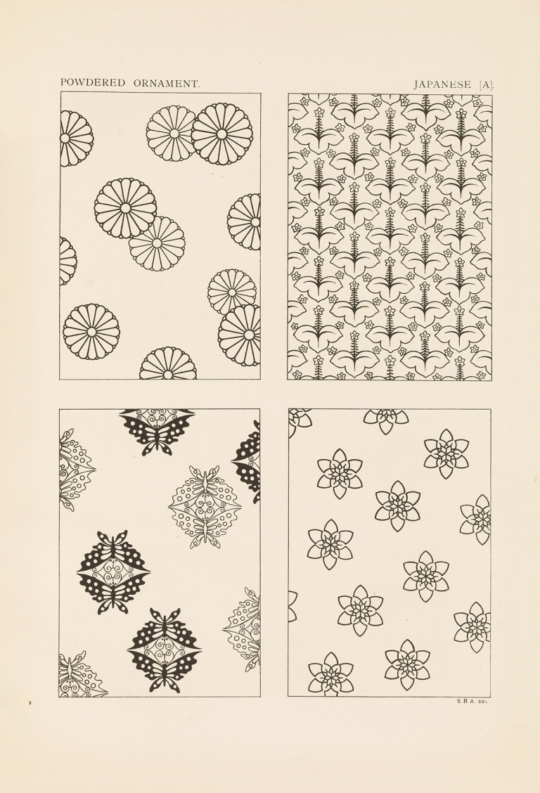 Outlines of ornament in the leading styles Pl.13 by George Ashdown Audsley