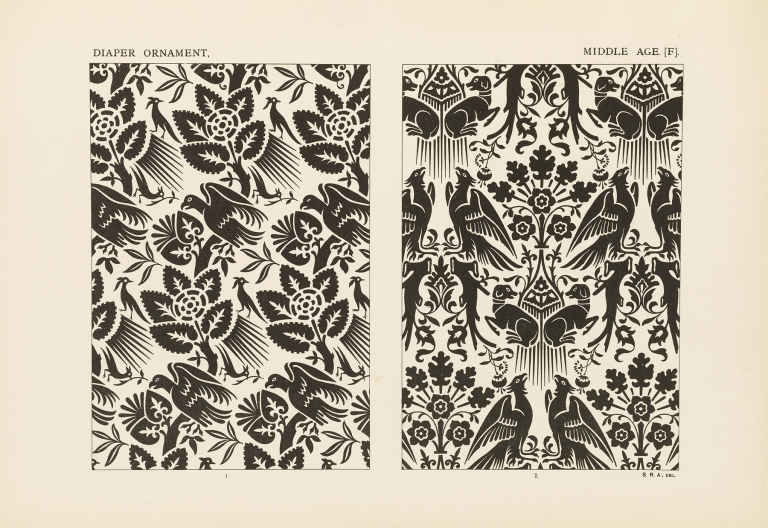 Outlines of ornament in the leading styles Pl.38 by George Ashdown Audsley