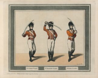 Outside Guard, St Georges Guard, Inside Guard by Thomas Rowlandson