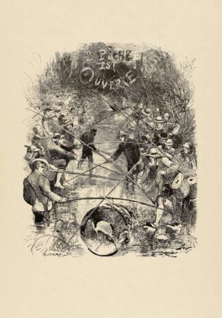 Ouverture de la pêche by Edmond Morin