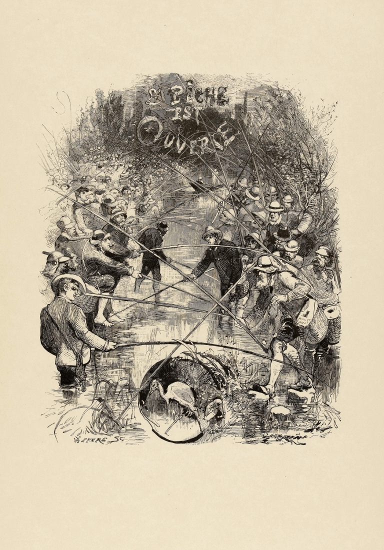 Ouverture de la pêche by Edmond Morin