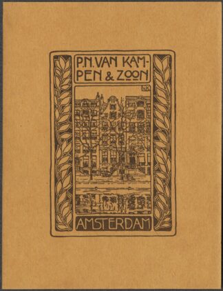 P. N. Van Kampen & Zoon by L. Van Kampen