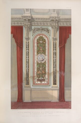 Painted arabesque by Matthew Digby Wyatt