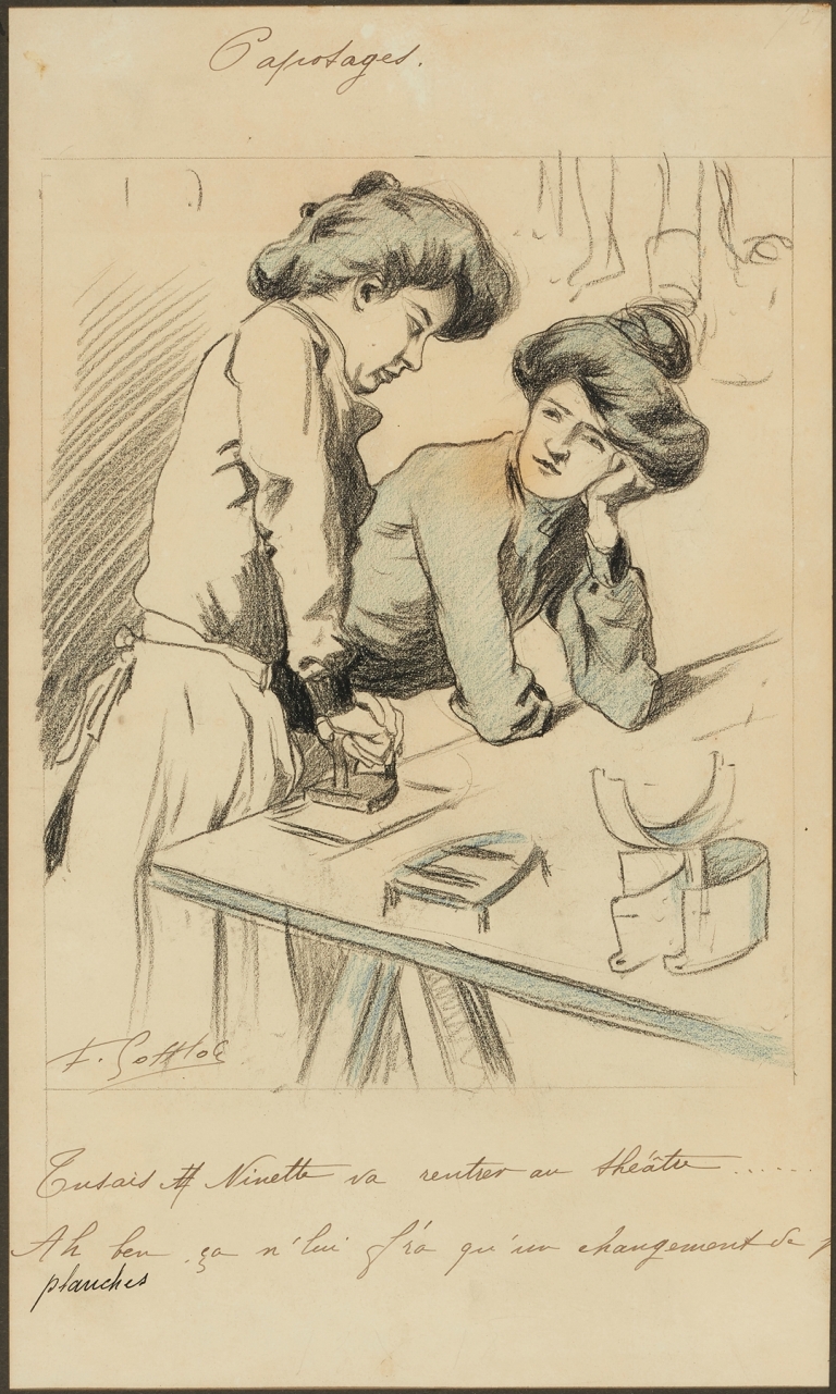 Papotages by Fernand Louis Gottlob