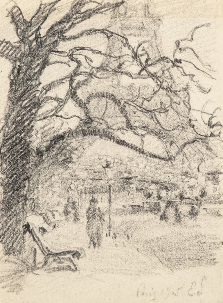 Paris, Champs de Mars by Claude Emile Schuffenecker