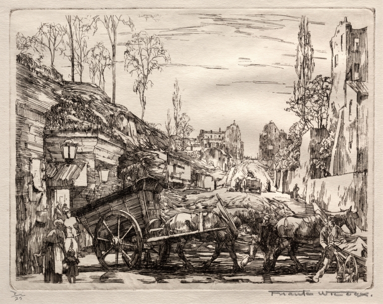 Paris Gate by Frank Wilcox