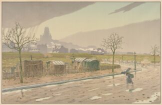 Parisian Landscapes; The Fortifications by Henri Rivière