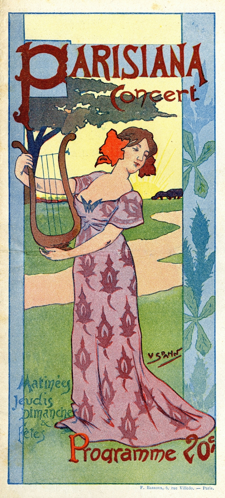 Parisiana concert by V. Spahn